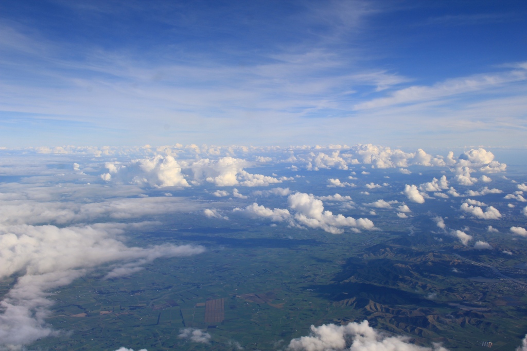 Airborne over Auckland's Outskirts - photo by The Wine Idealist